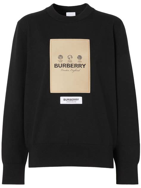 burberry sweatshirt logog|Burberry print t shirt.